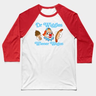 Dr Wiggles Wiener Wagon Baseball T-Shirt